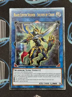 Yugioh Black Luster Soldier - Soldier Of Chaos OP17-EN003 Ultimate Rare - Image 1