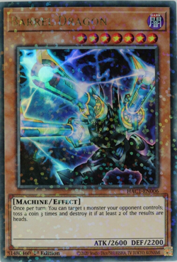 Barrel Dragon - HAC1-EN006 - Duel Terminal Ultra Rare - 1st Edition Yugioh - Image 1