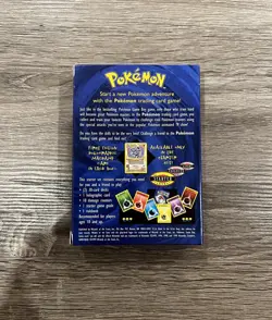1999 Pokemon 2-Player Starter Set Box Shadowless Opened - Manual, Gems, No Cards - Image 2
