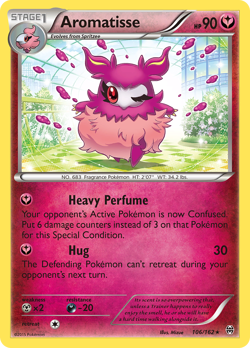 Aromatisse 106/162 Rare | BREAKthrough | Pokemon Card - Image 1