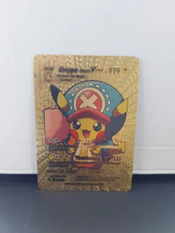 Pikachu Chopper Gold Vcos Cosplay Pokemon Card - Image 1