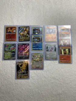 Pokemon Holo Rare Card Lot Charizard Dragonite Blastoise EX GX VMAX GO NM - Image 1