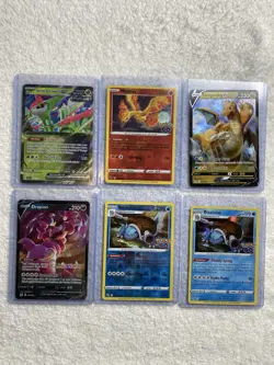Pokemon Holo Rare Card Lot Charizard Dragonite Blastoise EX GX VMAX GO NM - Image 2