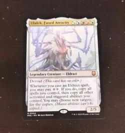 102x Ulalek, Fused Atrocity Commander Magic The Gathering Deck / Used / MTG - Image 1
