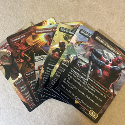 Deadpool Marvel X Secret Lair Foil Full Set W/Harmless Offering - Image 1