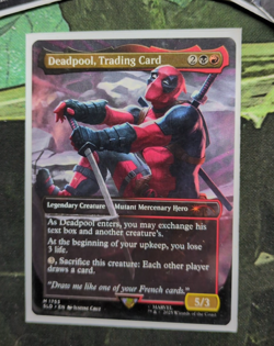Secret Lair x Marvel's Deadpool [Non-Foil Edition] OPENED w/ Cateran Summons - Image 2