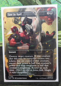 Secret Lair x Marvel's Deadpool [Non-Foil Edition] OPENED w/ Cateran Summons - Image 3