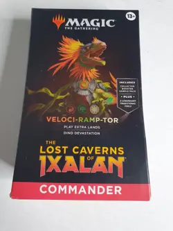 Magic The Gathering: Lost Caverns of Ixalan Veloci-Ramp-Tor Commander Deck 2023 - Image 1