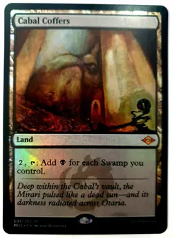 MTG: Modern Horizons 2 - Cabal Coffers - FOIL Mythic - NM #301 - Image 1