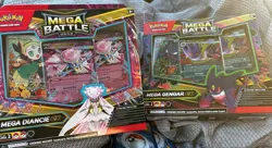 Pokemon Set of 2 (1 of each) Gengar/Diancie ex Mega Battle Deck - Image 1