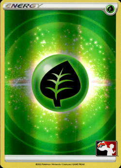 GRASS ENERGY PLAY! PRIZE PACK SERIES YELLOW BORDER HOLO Pokemon TCG - Image 1