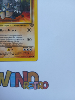 Pokemon TCG Rhydon Jungle 45/64 - Image 3