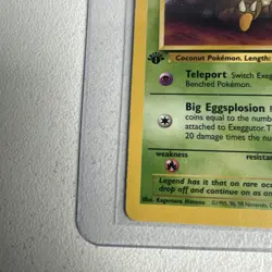 Exeggutor Jungle 35/64 1st Edition WOTC Vintage Pokemon - Image 3