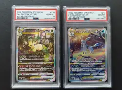 PSA 10 Leafeon Glaceon SAR set 210 217/172 S12a Vstar Universe Pokemon Japanese - Image 1