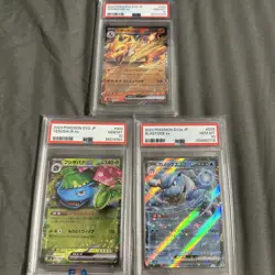 🔥TRIO PSA 10 2023 POKEMON JAPANESE SVG VENUSAUR & CHARIZARD & BLASTOISE SPECIAL - Image 1