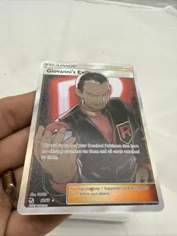 Pokemon Giovanni's Exile (Full Art) 67/68 Hidden Fates Holo NM - Image 3