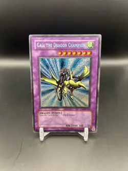 Gaia the Dragon Champion LOB-125 The Legend of Blue Eyes White Dragon Unl HP - Image 1