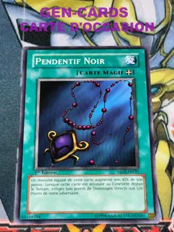 CARTE Yu Gi Oh PENDENTIF NOIR YSDS-FR021 1ere edition NEAR MINT - Image 1