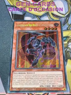 CARTE Yu Gi Oh GEARFRIED AUX YEUX ROUGES LE CHEVALIER DE FER LDS1-FR011 - Image 1