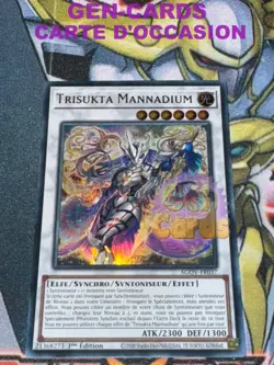 CARTE Yu Gi Oh TRISUKTA MANNADIUM AGOV-FR037 1ere edition - Image 1