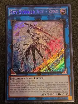 Yugioh! Sky Striker Ace = Zero - DUAD-EN049 - Secret Rare - 1st Edition Near Min - Image 1