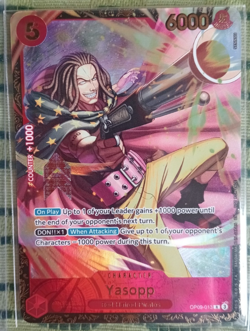 Top 64 Prize Card OP09-013 Yasopp Sealed One Piece card 2025 Regional Season 2 - Image 4