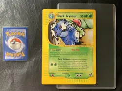 2003 DARK IVYSAUR 6 Pokemon BEST OF WINNER PROMO JUMBO VINTAGE CARD NINTENDO - Image 1