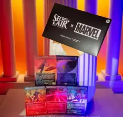 MTG Secret Lair Marvel Superdrop FOIL Bundle + Promo - In Hand - Image 3
