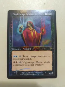 MTG Nightscape Master FOIL [Invasion] Never Played - Image 1