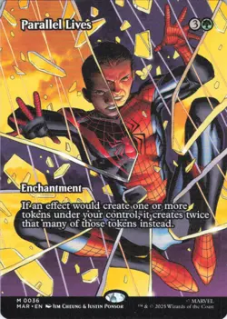 MTG Parallel Lives (Borderless) (36) | NM | Marvel Eternal-Legal {MAR} - Image 1