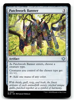 Patchwork Banner #247 Bloomburrow - Image 1