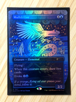 Mulldrifter (Rainbow Foil) - FANTASTIC Condition - Secret Lair Drop Foil - Image 1