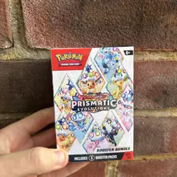 Pokemon TCG Prismatic Evolutions Booster Bundle (6 Packs) - New & Factory Sealed - Image 1
