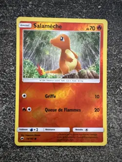 SALAMECHE REVERSE - POKEMON 18/147 SL3 OMBRES ARDENTES NEUF FR - Image 1