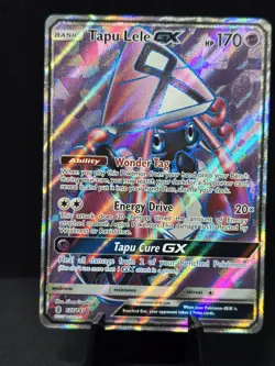 Pokemon Tapu Lele GX 137/145 Full Art Ultra Rare Guardians Rising Near Mint - Image 1