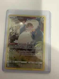 Pokemon TCG Lost Origin Trainer Gallery Snorlax Holo Ultra Rare TG10/TG30 NM - Image 5