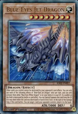 Blue-Eyes Jet Dragon - Ultimate Rare 1st Edition RA02-EN017 - NM - YuGiOh - Image 1