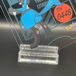 Lucario Pokemon × PRONTO CAFE PROMO Clear Card Japan 2025 - Image 5