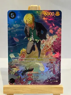 One Piece Card Game: Sanji Custom Card Proxy Rare ST14-003 SR Flying - Image 1