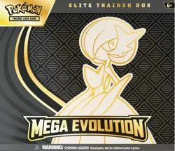 Pokemon Trading Card Game (TCG): Mega Evolution Mega Gardevoir Elite Trainer Box - Image 1