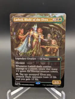 Lathril, Blade of the Elves (Borderless) Foundations Regular - Image 1
