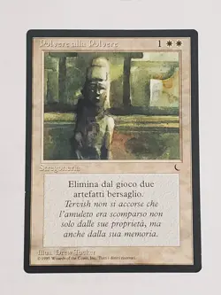 MTG Dust to Dust (Italian Dark/White/C) - BGM - Image 1