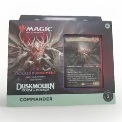 Magic The Gathering MTG Endless Punishment Duskmourn Commander Deck New Sealed - Image 1