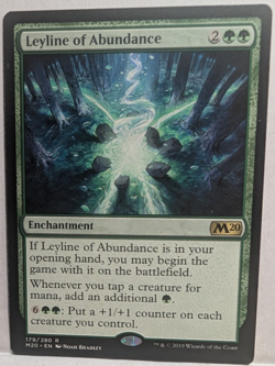 MTG Leyline of Abundance Core Set 2020 179/280 Regular Rare - Image 1