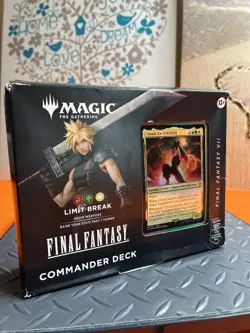 🔥👀Final Fantasy Commander Deck Limit Break New With Box Slightly Damage‼‼ - Image 1