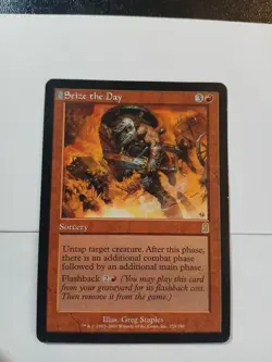 Magic The Gathering Seize The Day from Odyssey Light Play Condition ●37 - Image 1