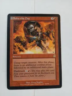 Magic The Gathering Seize The Day from Odyssey Light Play Condition ●37 - Image 3