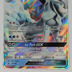 Alolan Ninetales GX 22/145 Guardians Rising NM Ultra Rare Holo Pokemon TCG - Image 3