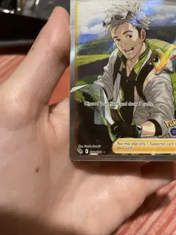 Professor's Research Willow 078/078 Holo Full Art Pokemon Go TCG - Image 4