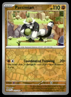 PASSIMIAN - 111/191 - SURGING SPARKS SSP EN POKEMON REVERSE HOLO - NM - Image 1